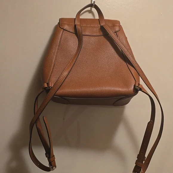 Kate Spade Brown Leather Backpack - Picture 3 of 3